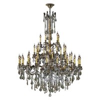 Worldwide Lighting W83312bp54-gt Windsor 45 Light 54 Wide Chandelier With Cryst on sale Worldwide Lighting W83312bp54-gt Windsor 45 Light 54 Wide Chandelier With Cryst on sale