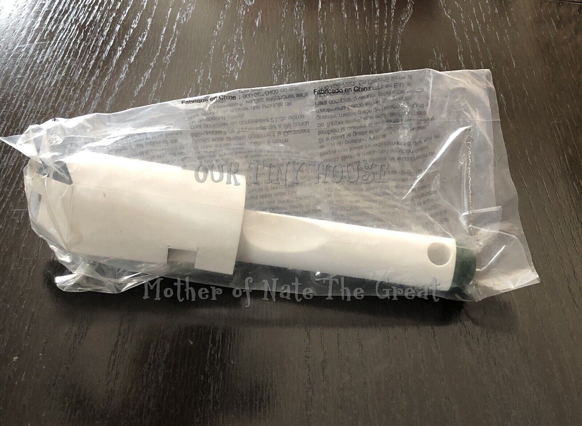 Tupperware Ice Cream Scoop Heavy Duty White # 3045 Navy Blue
