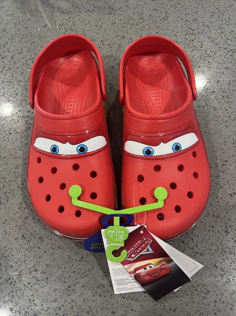 Mcqueen crocs with wheels sale