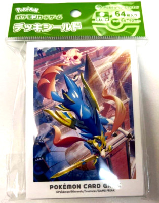 Pokemon Official Deck Shield Zacian & Alcremie 64 Sleeve Japan NEW