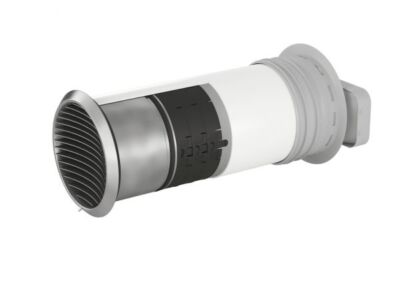 P-Turbo flow 150 Mauerkasten inkl. THERMOBOX, weiß, Edelstahl
