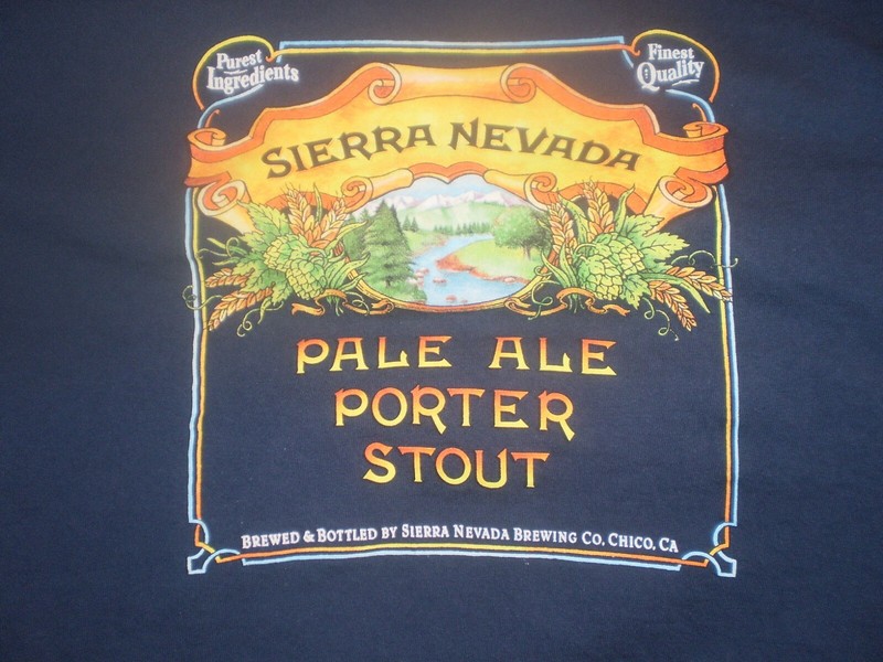 Sierra Nevada Pale Ale Porter Stout men's size large