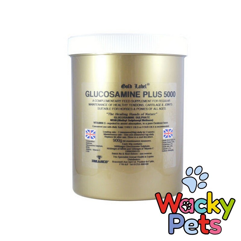 HORSE / PONY SUPPLEMENT Gold Label Glucosamine Plus 5000 900g