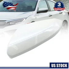 Driver Left Side Mirror Cap Cover White for HONDA CIVIC 2016 2017 2018 2019-2021