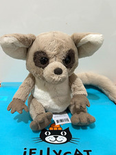 Jellycat Bruce Bush Baby Plush Soft Toy Grey/White Small With Tags BRU3BB