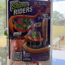 Slime Riders - Slime Race Track Builder With Motorized Rechargeable Car - Draco