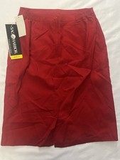 Sag Harbor Red Skirt Size 8