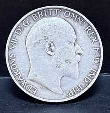 1904 One Florin King Edward VII Silver Coin