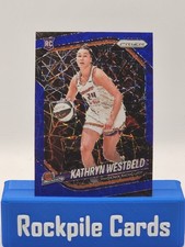 2025 Panini Prizm Kathryn Westbeld #29 Blue Velocity Prizm (RC)