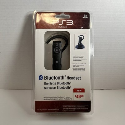 Sony Playstation 3 PS3 Wireless Bluetooth Headset New