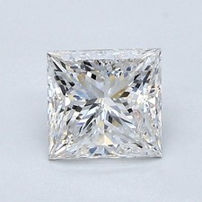 Natural Mined Diamond 1.02 Carat Cert. GIA Princess Loose G color SI2 clarity 3658.04 per carat