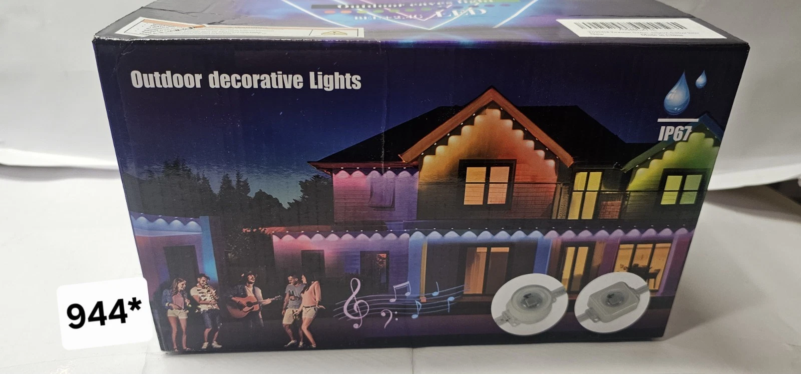 Outdoor Decorative Light, RGBIC Smart Eaves Light, IP67