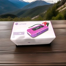 Lumore Voltair 1750 Jump Starter Air Compressor Power Bank Cables-pink Lumore Voltair 1750 Jump Starter Air Compressor Power Bank Cables-pink