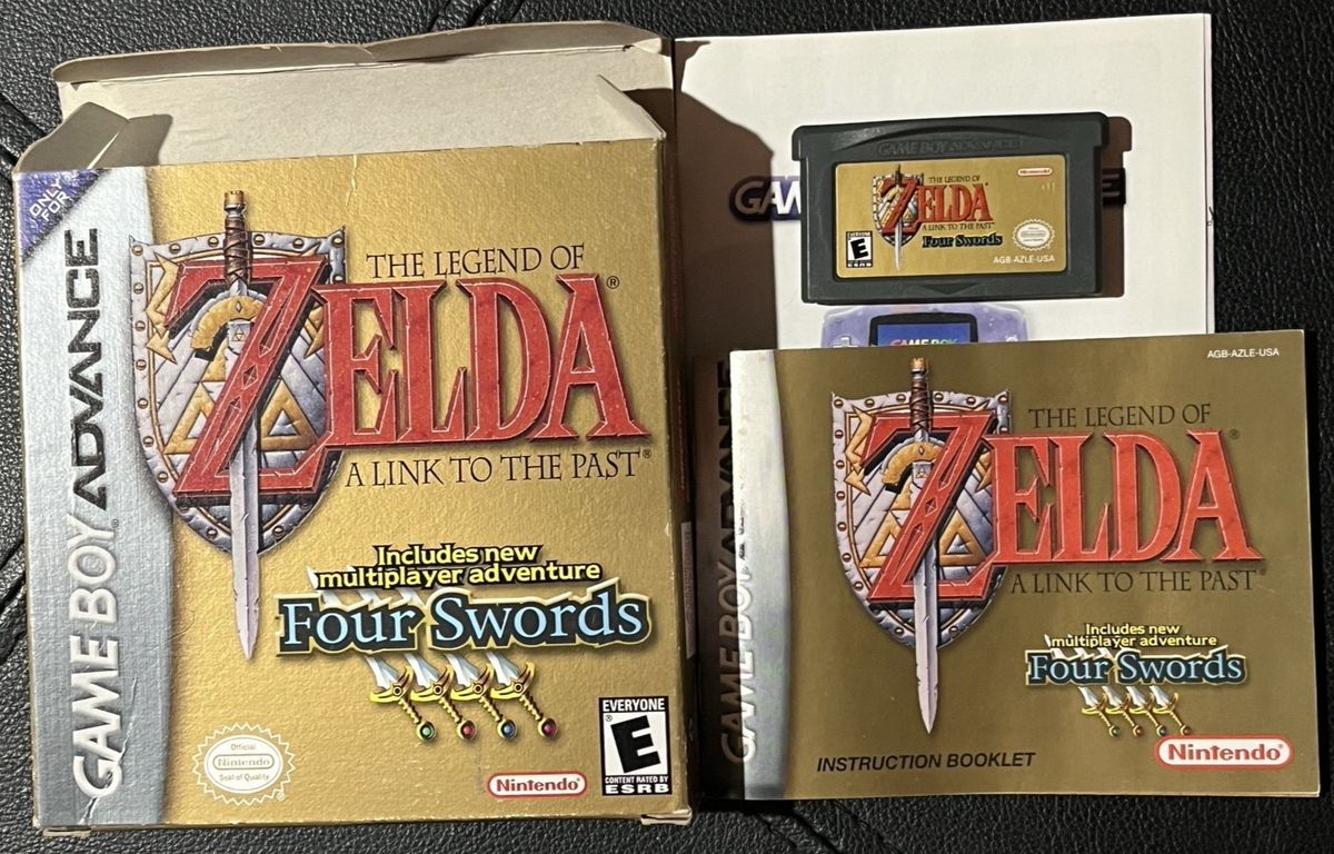 REAL BATTLE TALK 4冊 Legend of Zelda A Link to the Past Four Swords Adventures GBA