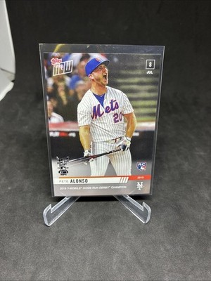 2019 Topps Now #493 Pete Alonso 2019 HOME RUN DERBY CHAMPION RC PR3208