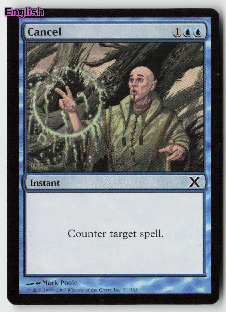 MTG Cancel [10E - 71] LP