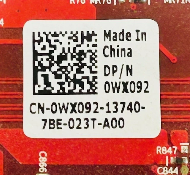 256MB Dell ATi Radeon 2600XT Dual DVI / S-Video PCI-e Graphics Card - 0WX092 - Image 4 of 4