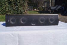 Teufel Center Lautsprecher Alugehäuse schwarz 160 Watt mit Wandhalterung