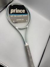 Prince Series 90 Tennis Racket 4 1/2 Grip W/ Original Case Vtg