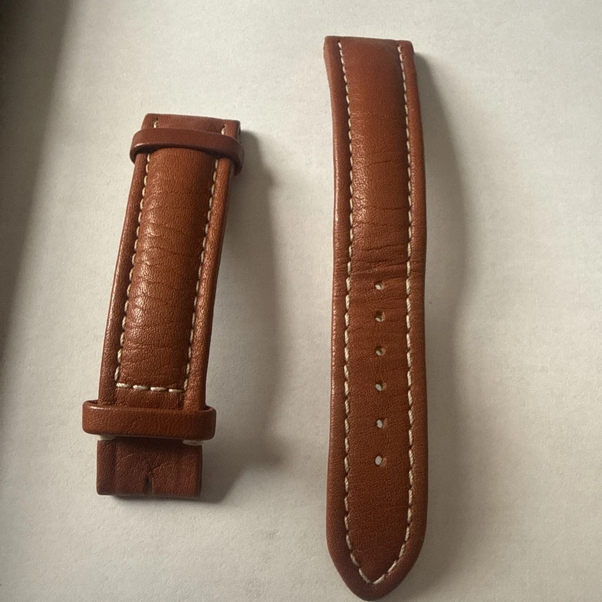 BREITLING レザーベルト 22-18mm ブラウン Breitling Leather Wristwatch Bands 18 mm Band Width for sale | eBay