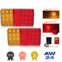 2 Pack Led RüCkleuchten AnhäNger 12V 24V Kfz