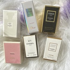 6mini Chanel Dior Collectible Perfume Miniatures Lot Assorted Sizes