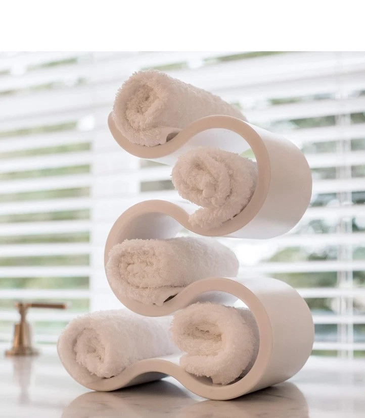 Koziol Wine Bottle Rack Koziol Thermoplastic Boa Bottle Rack White - Image 2 of 4