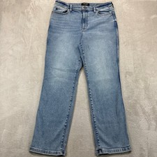 Judy Blue Jeans Women's 15/32 The Perfect High Rise Vintage Straight Light Wash