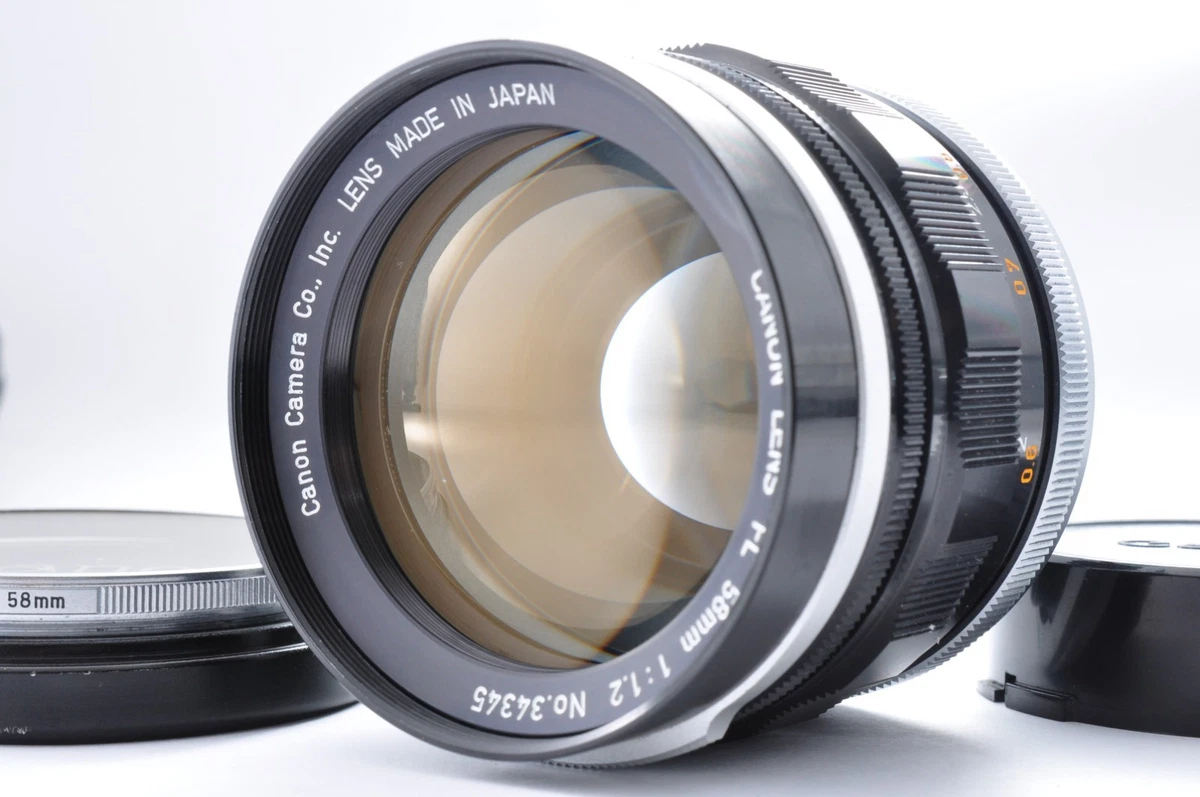 Canon キヤノン FL 58mm f1.2 Canon FL 58mm f1.2 Review - Lens Legend