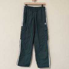 Adidas Pants Mens M Mineral Green Woven Cargo
