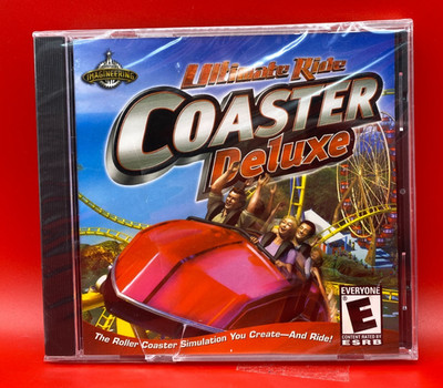 Ultimate Ride Coaster Deluxe (PC CD, 2002) BRAND NEW SEALED Rare HTF