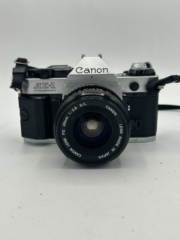 Canon AE-1 Program W/ Canon FD 28mm f/2.8 SC (NOT TESTED)
