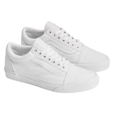 Vans Men's Old Skool Skate Shoes White/White Size US M 13