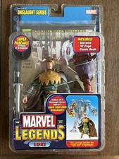 Marvel Legends LOKI Action Figure VARIANT Short Horns Onslaught Series BNIP