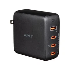 Aukey PA-B7S 100W 4-Port USB Compact Wall Charger 100W GaN PD 3.0 QC 4+