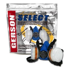 Gerson 9213E Twin Cartridge Respirator - Med Repl: A1, B1, P2 Filters etc 2 Mask