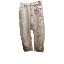 Levi’s Cinch Barrel Jeans Women's Khaki Tan Denim 28 x 31 NWT High Rise