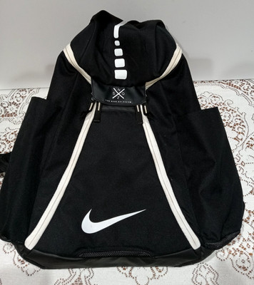 Nike Elite Backpack Quad Zip System Black White