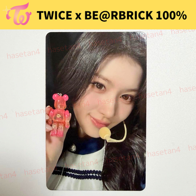 TWICE BE@RBRICK LIMITED EDITION 100% BEAR BRICK FANS SHOP PHOTO