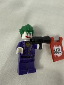 LEGO Batman Movie the Joker Minifigure 70906 Joker With BANG Gun