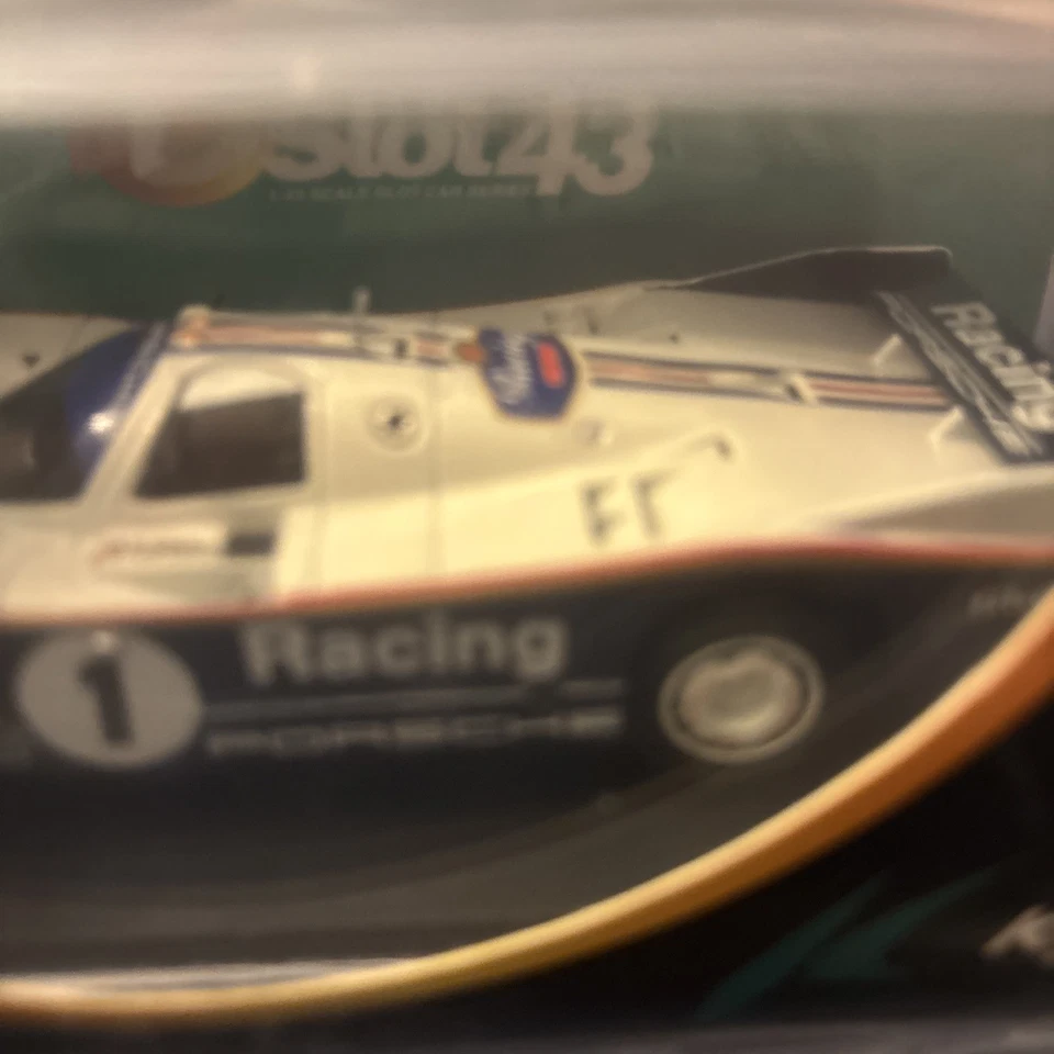 Kyosho DSlot43 PORSCHE 962C LeMans #1 Japan Sealed Slot Car - Image 4 of 4