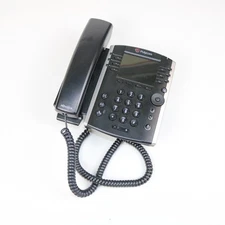 Polycom VVX 411 VoIP Business Phone Display Speaker w/Stand & handset