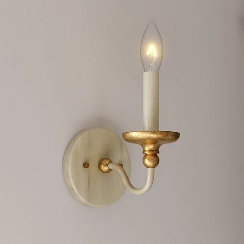 Minka Lavery 1041 Westchester County 7" Tall Wall Sconce - Sand Coal with - Picture 2 of 7