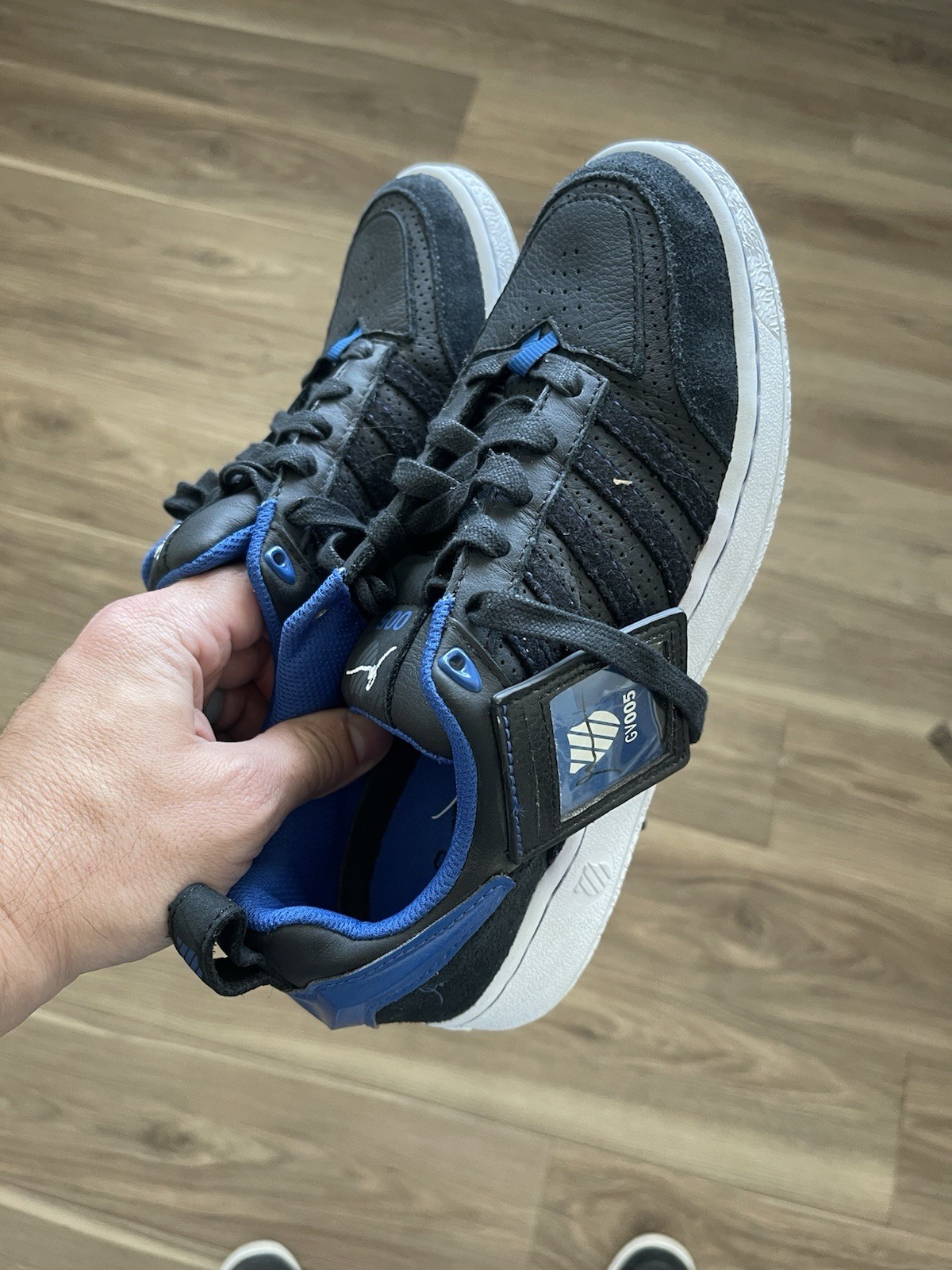 NEW GARYVEE KSwiss GV005 Gary Vaynerhchuck Black Blue Sneakers