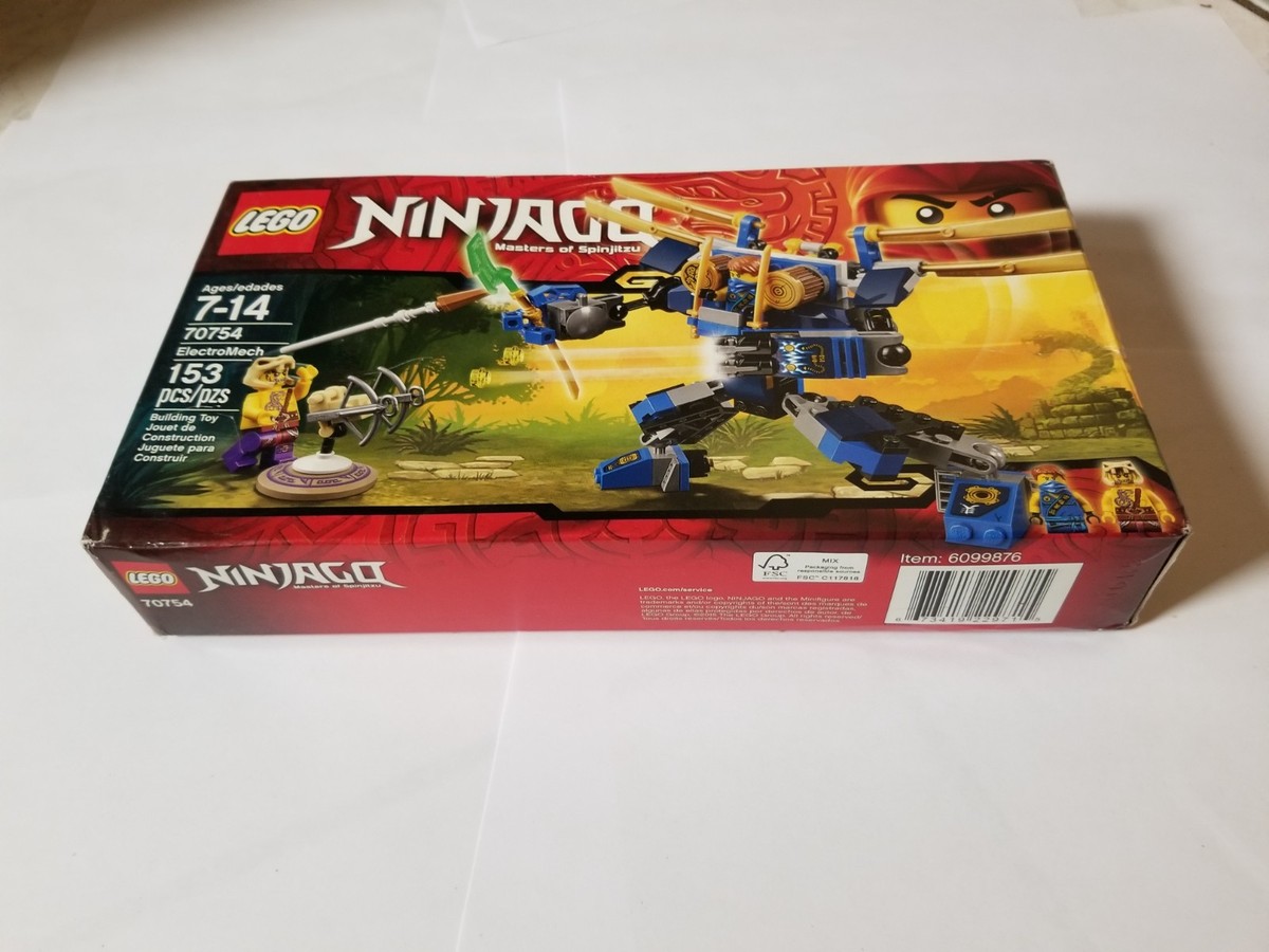 Lego Ninjago Masters of Spinjitzu: ElectroMech 70754 new