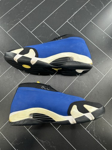 Nike Air Jordan 14 Retro 2015 Low Laney Talla 10.5 807511-405 - Imagen 3 de 7