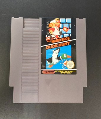 (Pa2) Super Mario Bros./Duck Hunt - NES Spiel - nur Cartridge