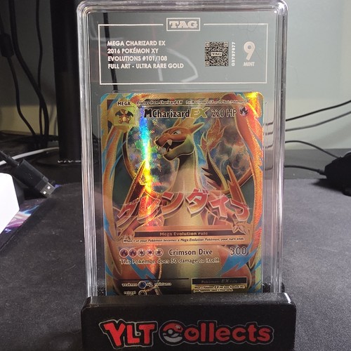 M Charizard-EX graded TAG 9 for sale on eBay