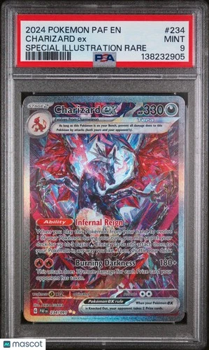 2024 Pokemon Paf EN-Paldean Fates Charizard EX Special Illustration Rare PSA 9