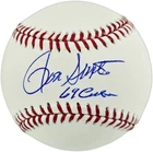 Ron Santo Autographed Official MLB Baseball Chicago Cubs Beckett BAS QR #BM02397